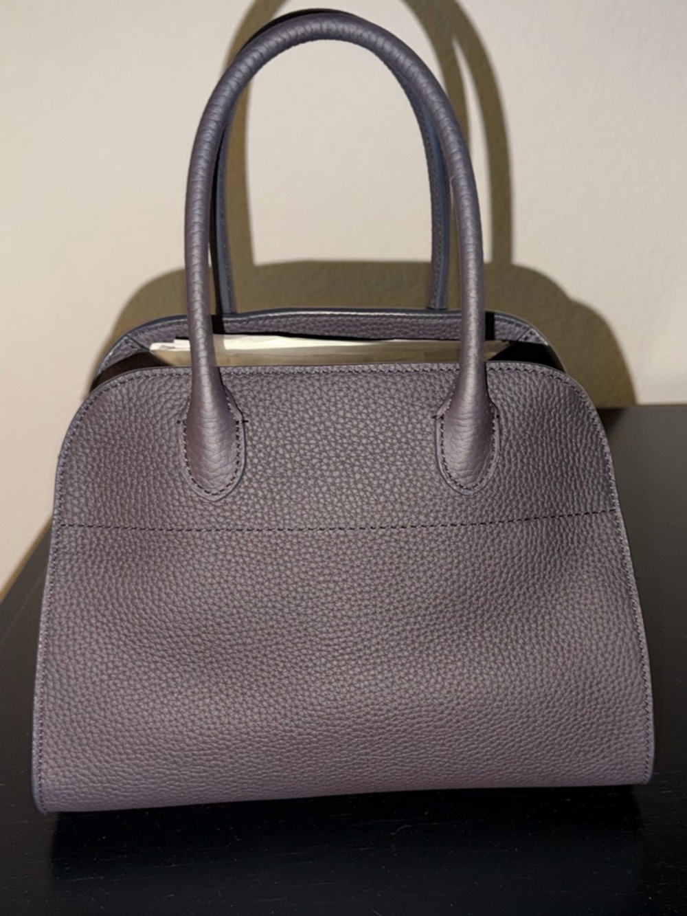 The Row Soft Margaux 10 Bag in Midnight 
(Brand New)